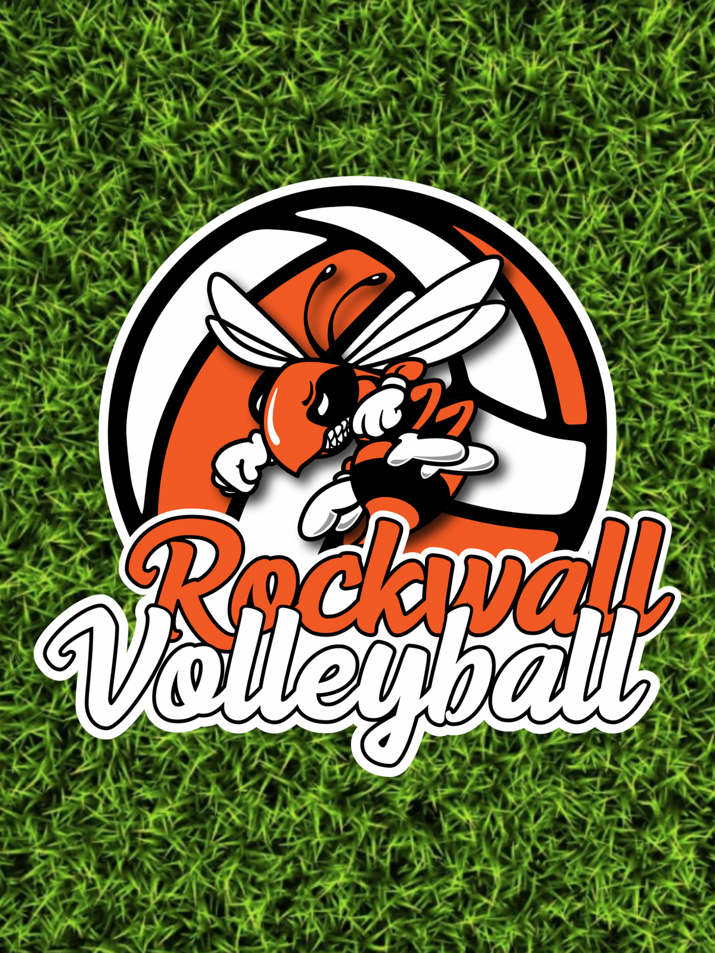 Rockwall Volleyball Decal