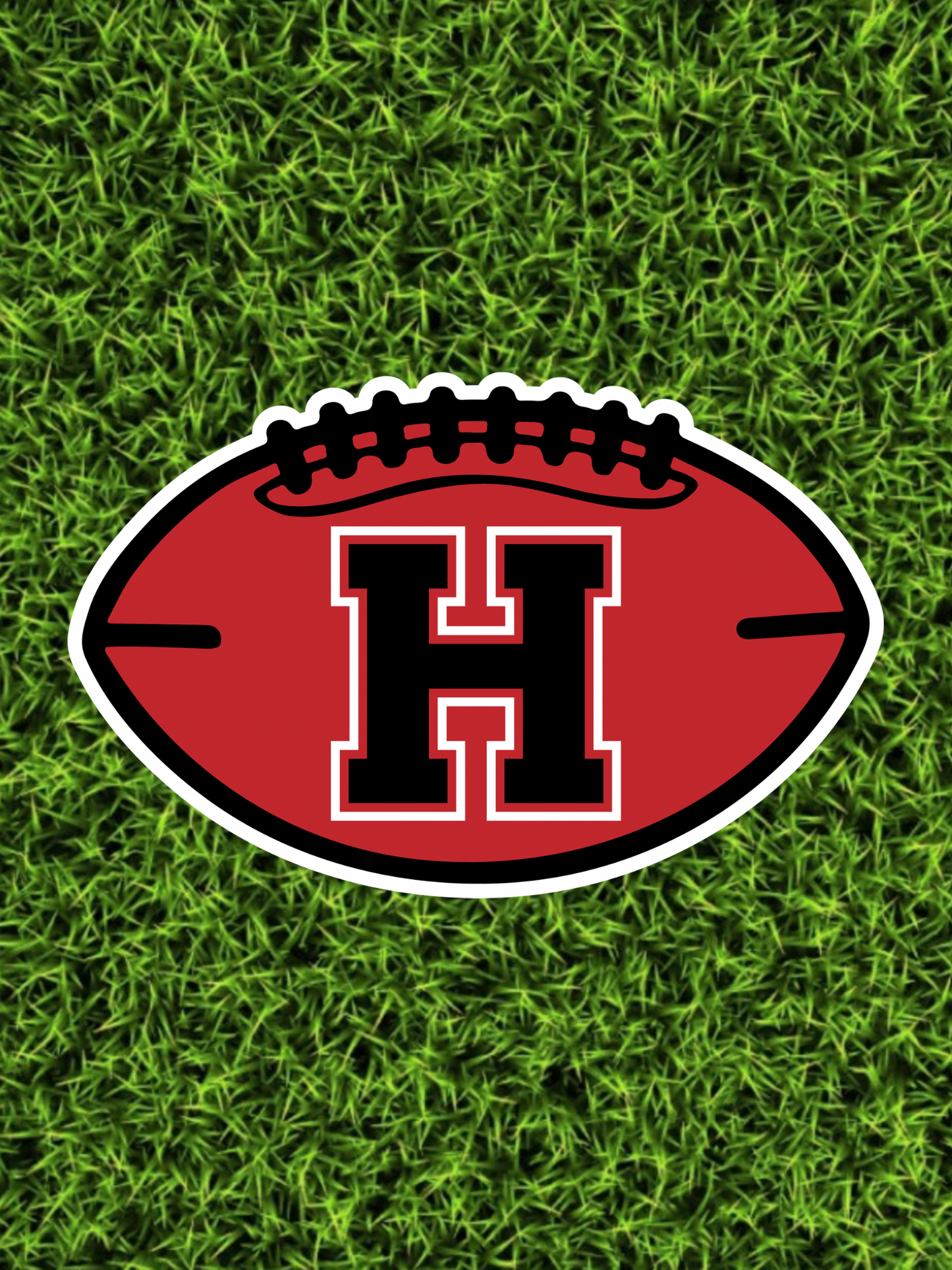 Heath Football Decal