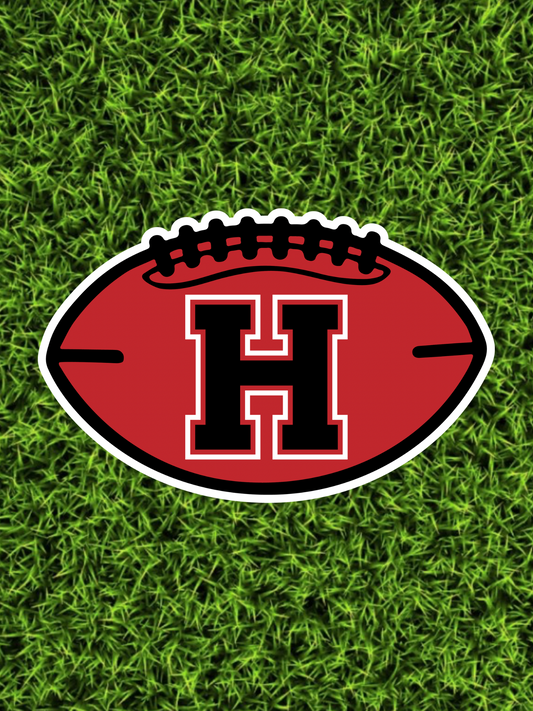 Heath Football Decal
